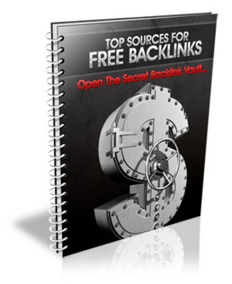 Product picture Top Sources of Free Backlinks