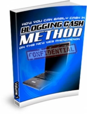 Product picture  Awesome Blogging Cash Method