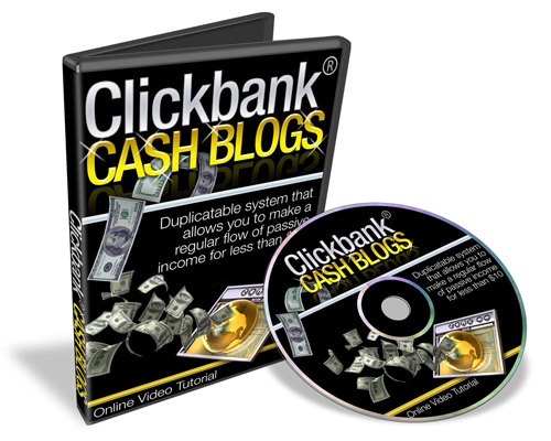 Product picture ClickBank Cash Blogs With MRR - Video Tutorials Included