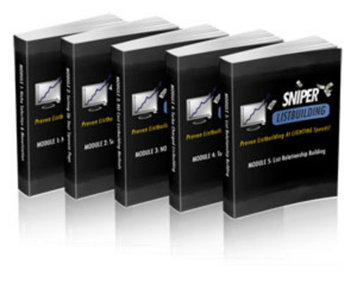 Product picture Sniper List Building - MRR Video Included
