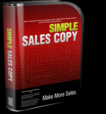 Product picture  Amazing Simple Sales Copy Software